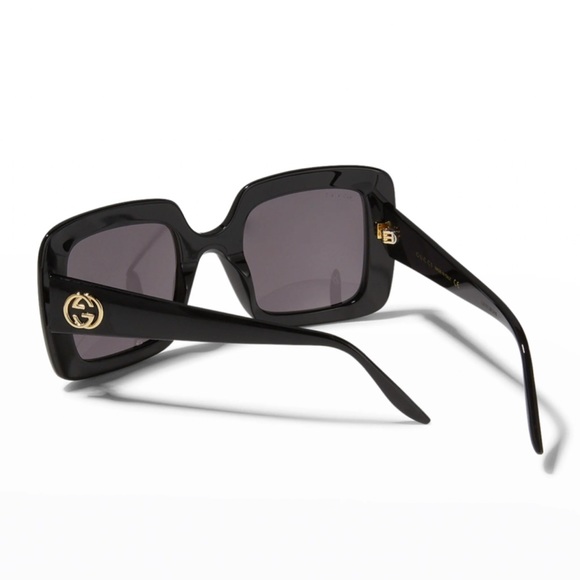 Gucci
Interlocking G Oversized Square Acetate Sunglasses New - Picture 4 of 4